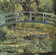 Claude Monet Waterlilies and Japanese Bridge oil painting picture wholesale